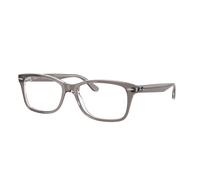 Ray - Ban Unisex Ray - Ban RX5428 8111 Montures optiques Acétate Gris Transparent Carré Normale