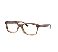 Ray - Ban Unisex Ray - Ban RX5428 8255 Montures optiques Acétate Marron Transparent Carré Normale