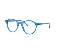 Ray - Ban Unisex Ray - Ban RX5430 BERNARD 8442 Montures optiques Acétate Bleu Transparent Pantos Normale