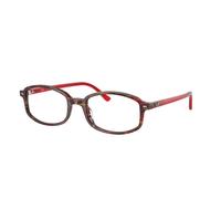 Ray - Ban Unisex Ray - Ban RX5432 SAM 8396 Montures optiques Acétate Multicolore Transparent Géométrique Normale