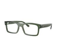 Ray - Ban Unisex Ray - Ban RX5435 8514 Montures optiques Acétate Vert Transparent Carré Normale