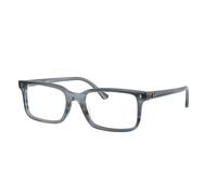 Ray - Ban Unisex Ray - Ban RX5445 8456 Montures optiques Acétate Bleu Transparent Carré Normale