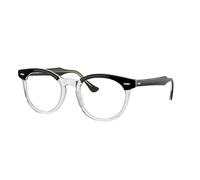 Ray - Ban Unisex Ray - Ban RX5598 EAGLEEYE 2034 Montures optiques Acétate Noir Transparent Carré Normale