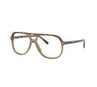 Ray - Ban Unisex Ray - Ban RX5698 8109 Montures optiques Acétate Marron Transparent Carré Normale