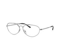 Ray - Ban Unisex Ray - Ban RX6454 2501 Montures optiques Métal Argent Ronde