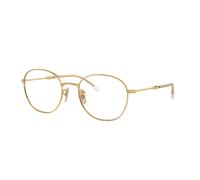 Ray - Ban Unisex Ray - Ban RX6509 2500 Montures optiques Métal Or Pantos Normale