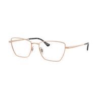 Ray - Ban Unisex Ray - Ban RX6552 3094 Montures optiques Métal Or Transparent Géométrique Normale
