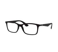 Ray - Ban Unisex Ray - Ban RX7047 5196 Montures optiques Injecté Noir Transparent Carré Normale