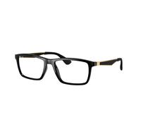 Ray - Ban Unisex Ray - Ban RX7056 5644 Montures optiques Injecté Noir Transparent Carré Normale