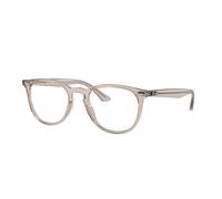 Ray - Ban Unisex Ray - Ban RX7159 8449 Montures optiques Acétate Marron Transparent Pantos Normale