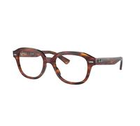 Ray - Ban Unisex Ray - Ban RX7215 ERIK 2144 Montures optiques Acétate Marron Transparent Carré Normale