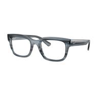 Ray - Ban Unisex Ray - Ban RX7217 CHAD 8469 Montures optiques Injecté Bleu Transparent Carré Normale