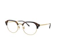 Ray - Ban Unisex Ray - Ban RX7229 2012 Montures optiques Injecté Tortue Transparent Géométrique Normale