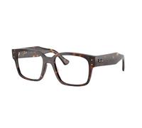 Ray - Ban Unisex Ray - Ban RX7256 LAURENE 8320 Montures optiques Acétate Tortue Transparent Carré Normale
