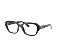 Ray - Ban Unisex Ray - Ban RX7258 SHEA 8260 Montures optiques Injecté Noir Transparent Carré Normale