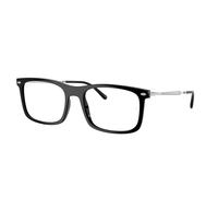 Ray - Ban Unisex Ray - Ban RX7260 2000 Montures optiques Nylon Noir Transparent Carré Normale