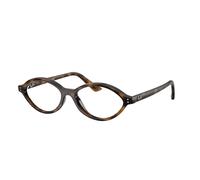 Ray - Ban Unisex Ray - Ban RX7265 8320 Montures optiques Injecté Tortue Transparent Géométrique Normale