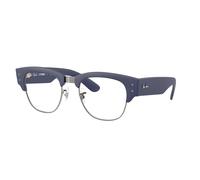 Ray - Ban Unisex Ray - Ban RX7316V 5207 Montures optiques Jeter un coup d'œil Bleu Transparent Carré Normale