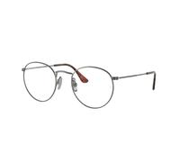 Ray - Ban Unisex Ray - Ban RX8247V ROUND 1223 Montures optiques Titane Gris Transparent Carré Normale