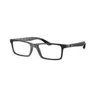 Ray - Ban Unisex Ray - Ban RX8901 5263 Montures optiques Injecté Noir Transparent Carré Normale