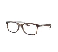 Ray - Ban Unisex Ray - Ban RX8903 5200 Montures optiques Injecté Tortue Transparent Carré Normale