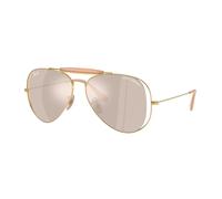 Ray-Ban - The Outdoorsman Lunettes de soleil - unisex - Accessoires - Jaune - Taille: 58 MM