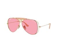 Ray - Ban Unisex Ray - Ban x DOLCE&GABBANA RB3138M 001/84 Lunettes de soleil Métal Or Rose Pilote Normale