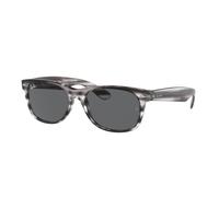Ray - Ban Unisex RB2132 NEW WAYFARER 6430B1 Lunettes de soleil Nylon Gris Gris Carré Normale