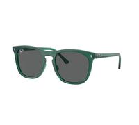 Ray - Ban Unisex RB2210 6615B1 Lunettes de soleil Acétate Vert Gris Carré Normale