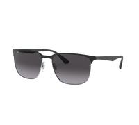 Ray - Ban Unisex RB3569 90048G Lunettes de soleil Métal Noir Gris Carré Normale Ombré