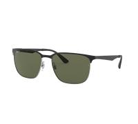 Ray - Ban Unisex RB3569 90049A Lunettes de soleil Métal Noir G15 Carré Polarisé