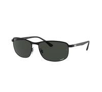 Ray-Ban Lunettes de soleil - RB3671CH - 186/K8 - 60mm - Noires, Rectangulaire, polarisé, polarized