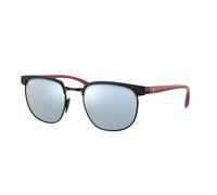 Ray - Ban Unisex RB3698M F04130 Lunettes de soleil Acier Noir Vert Carré Normale