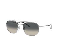 Ray - Ban Unisex RB3707 003/71 Lunettes de soleil Métal Argent Gris Géométrique Normale Ombré