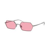Ray - Ban Unisex RB3728 YEVI 004/84 Lunettes de soleil Métal Gris Rose Géométrique Normale