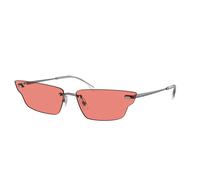 Ray - Ban Unisex RB3731 ANH 004/84 Lunettes de soleil Métal Gris Rose Géométrique Normale