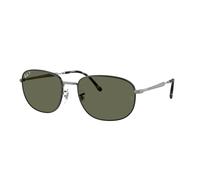 Ray - Ban Unisex RB3754 927458 Lunettes de soleil Métal Noir Vert Pillow Polarisé