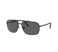Ray - Ban Unisex RB3796 002/B1 Lunettes de soleil Métal Noir Gris Pillow Normale
