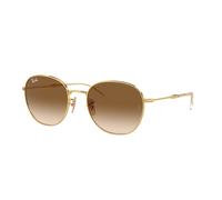 Ray - Ban Unisex RB3809 001/51 Lunettes de soleil Métal Or Marron Pantos Normale Ombré