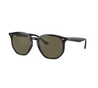 Ray - Ban Unisex RB4306 601/9A Lunettes de soleil Injecté Noir G15 Géométrique Polarisé