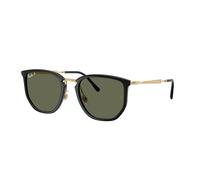 Ray - Ban Unisex RB4451 630658 Lunettes de soleil Nylon Noir Vert Géométrique Polarisé