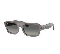 Ray - Ban Unisex RB4454 LUKAS 680571 Lunettes de soleil Acétate Gris Gris Carré Normale Ombré