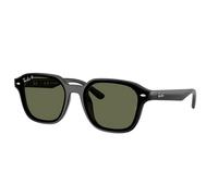 Ray - Ban Unisex RB4458D 601/9A Lunettes de soleil Nylon Noir Vert Carré Polarisé