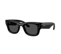 Ray - Ban Unisex RB4940 WAYFARER PUFFER 601/87 Lunettes de soleil Nylon Noir Noir Carré Normale