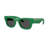 Ray - Ban Unisex RB4940 WAYFARER PUFFER 683487 Lunettes de soleil Nylon Vert Noir Carré Normale