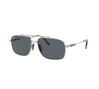 Ray - Ban Unisex RB8096 MICHAEL TITANIUM 9209R5 Lunettes de soleil Métal Argent Bleu Pillow Normale