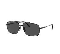 Ray - Ban Unisex RB8096 MICHAEL TITANIUM 9267K8 Lunettes de soleil Titane Noir Gris Pillow Polarisé Antireflet