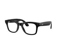 Ray-Ban Unisex RW4012 Ray-Ban | Meta Wayfarer - Couleur du Monture: Noir, Couleur de Lentille: Incolore/Vert Graphite