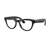 Ray - Ban Unisex Meta RW4014 Skyler 601/1M Lunettes de soleil Injecté Noir Transparent Géométrique Transitions Photochromatique