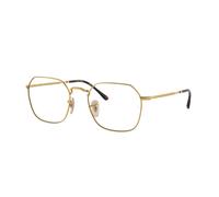Ray - Ban Unisex RX3694V JIM 2500 Montures optiques Métal Or Transparent Géométrique Normale